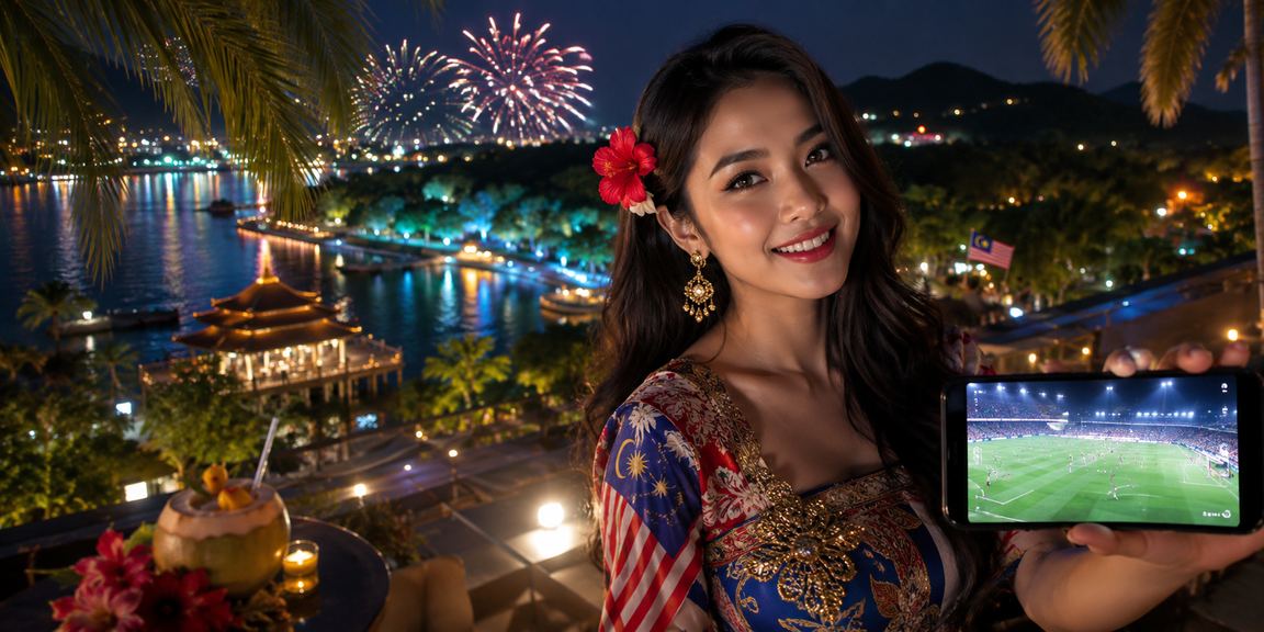 Pemain Malaysia menggunakan telefon pintar untuk bermain kasino mudah alih dan jackpot
